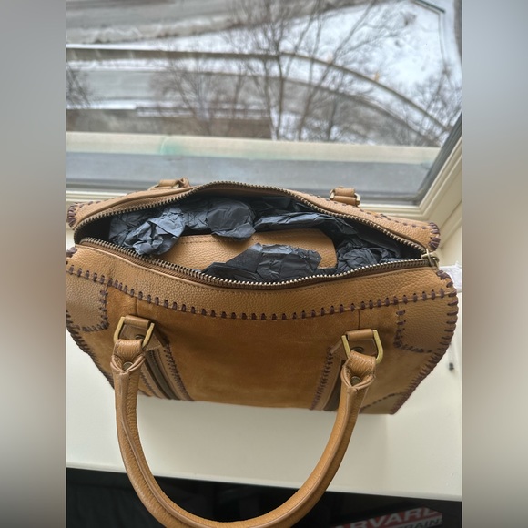 NWT Zadig et Voltaire Sunny Medium #2 Crafted Suede, Folk - Folk / ONE SIZE - Picture 3 of 8